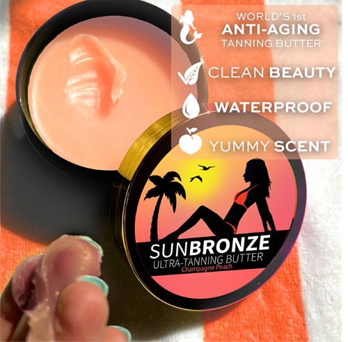 Sun Bronze Ultra-Tanning Butter 🍑 Champagne Peach
